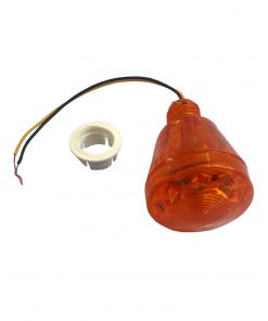 لامپ لاسوگاسی مخروطی نارنجی 2 وات
