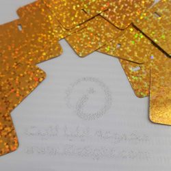 تایل پولکی طلایی نقره ای اکلیلی