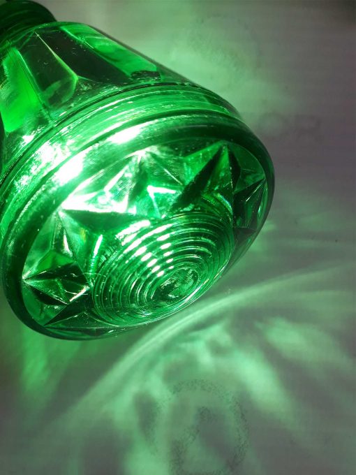 لامپ لاسوگاسی مخروطی سبز